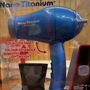 BaBylissPRO Nano Titanium mini hair dryer